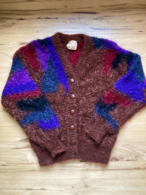 Vintage Krizia Maglia Women&rsquo;s Mohair Cardigan Sweater Size 38 Made in Italy  ebay edi