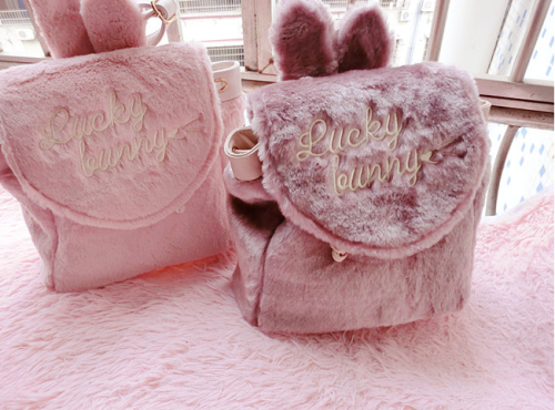 Porn shoujoprincessu:    ♡ Rabbit Furry Bag photos