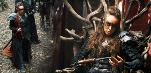 cream-hedaclone-puff:  Commander Lexa appreciation week   March 14th - Day 5 - Favorite outfit(s)    Heda™ Lexa™ The Bow™ The Fight™ The Top™ The Leg™ CleXXXa™ 