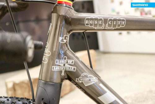 rideshimano:Sven Nys’ highly-detailed Trek Crocket from the Single Speed Cyclo-cross World Champions