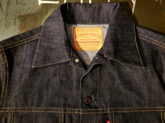 WAREHOUSE Lot 2003 3rd TYPE DENIM JACKET – @warehouse-staff