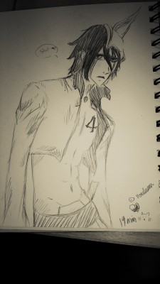 Ulquiorra Fan art here! I LOVE HIM! gwegrwtehthjrytku!