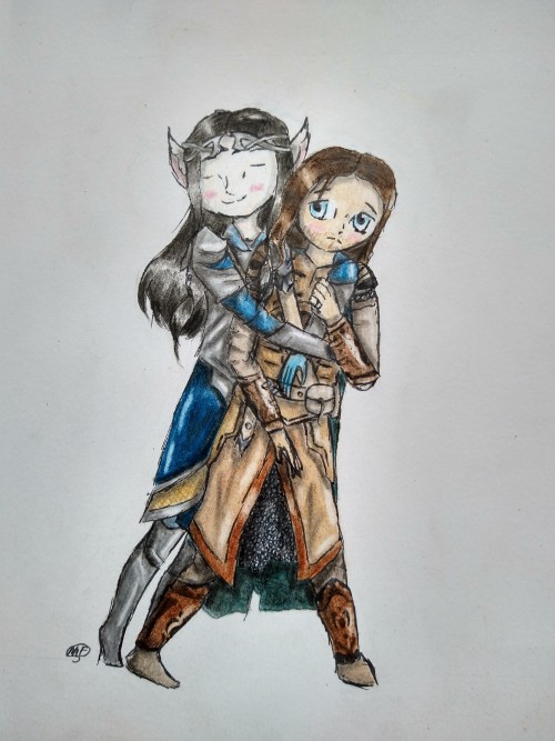 Talion And Celebrimbor From Shadow Of Mordor/War