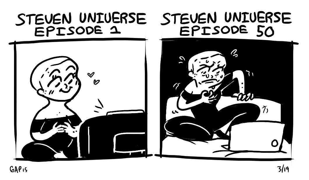 opalisagoddess:sexy-sky:why do my favorite shows fuck me up so much2013 Steven Universe