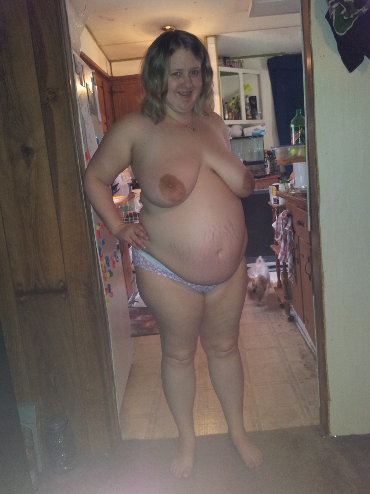 stacy42g:   nothingbutbbw:  grace ann  She is very cuteâ€¦ Nice titsâ€¦ I