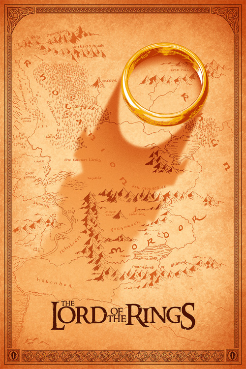 The Lord of the Rings. Art by Doaly.