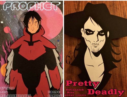 docgold13:Paper cut-out mock covers for some of my all-time favorite titles from Image Comics