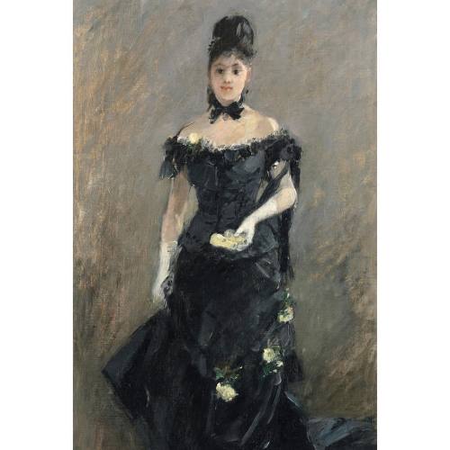 Fashion played an important role in Berthe Morisot’s art, perhaps nowhere more than in Femme en Noir