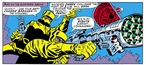 Two of my favorite panels from various &ldquo;Nick Fury Agent of S.H.I.E.L.D.&rdquo; comics,