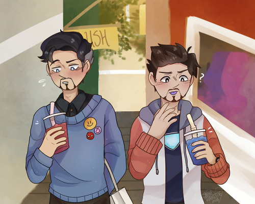 casual ironstrange things (??)a self indulgent drawing so I didn’t really know what I was doing oof