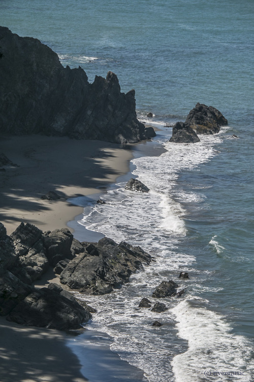 riverwindphotography: Rugged Rock Escarpments along the Coast: Samuel H. Boardman State Park, Oregon
