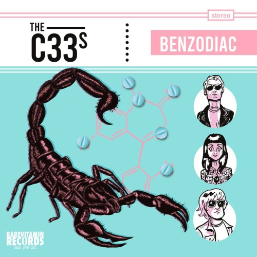 Cover designed for the new @thec33s EP &ldquo;Benzodiac&rdquo;  Now streaming and coming soo