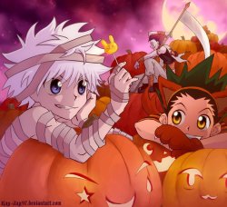 animesavior:  Hunter X Halloween 