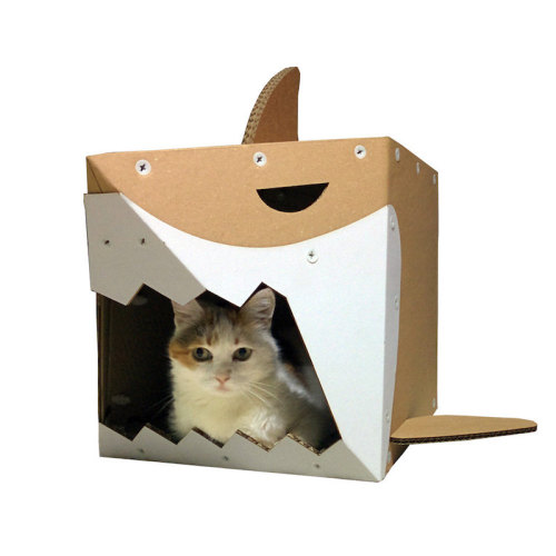 mymodernmetselects: Playful Cardboard Cat Sanctuaries by Cacao Furniture If you’re a cat 