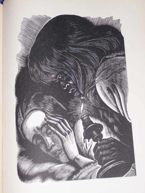 Jane Eyre woodcut illustrations by Fritz Eichenberg, part 2 