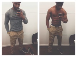 smoothglenn:  Dressing room chronicles // these wasn’t even the clothes I was buying lol 