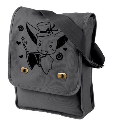 Magical Bat Messenger Field Bag - It&rsquo;s Showtime! - kawaii cute bat pastel goth magician la