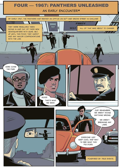 superheroesincolor:The Black Panther Party: A Graphic Novel History (2021)Founded in Oakland, Califo