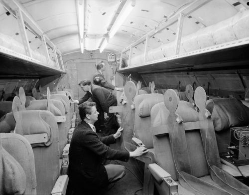 vintageeveryday:Manufacturing Concorde, the world’s first supersonic passenger jet.