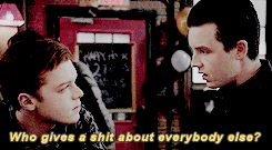 Ian Gallagher meme: [favorite scenes 1/?]”Why the fuck are you acting like a girl,