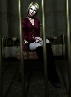 silent-hill-heaven: .:Silent Hill 2 - Maria:. by Claire-Kaede03