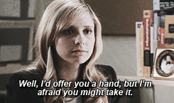 spaceslayer:  → btvs/hannibal [1/?] In which Buffy meets Hannibal, figures out he eats people and then decides to outpun him.  