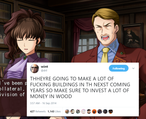 Umineko Dril Tweets: Part ThreePart one.  Part two. Catch them all at seadrils on twitter. Busy read