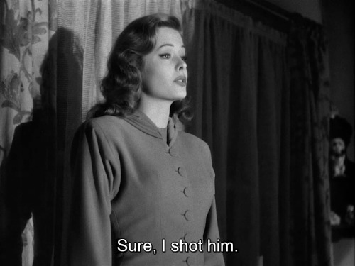 classichollywoodstuff:Jane Greer - Out of the Past 1947