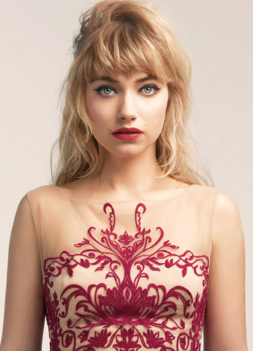 sylviagetyourheadouttheoven:  Imogen Poots - The Untitled Magazine - Issue 7 