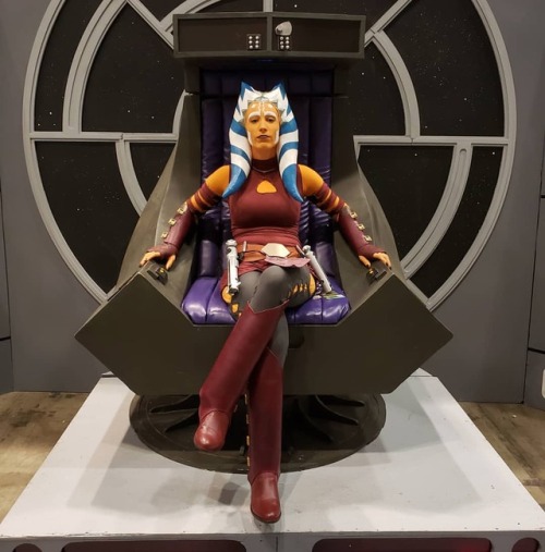 We all know if #ahsoka was on thos throne things would have gone way different. #starwarscelebration