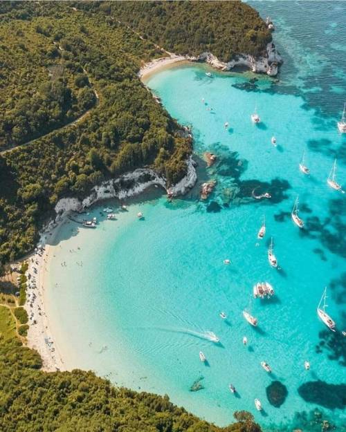 gemsofgreece: Voutoumi beach, Antipaxí island, Greece by @nick.haji via Instagram
