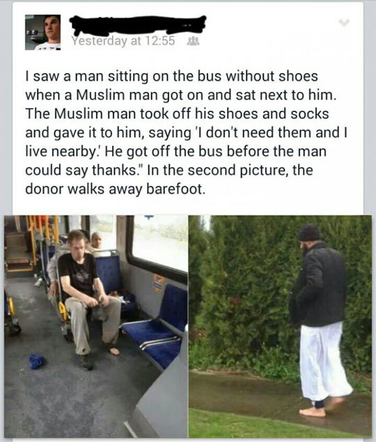 chanythewoods:  funnyandhilarious:  Sometimes I Love Humans »  Faith in humanity