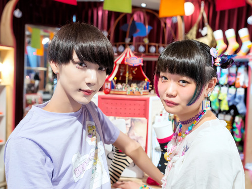 Bye bye Circus! Sakupan &amp; Elleanor on the final day of Circus Harajuku. Even though Circus c