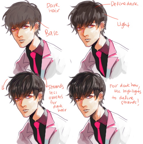 someone asked about light dark hair/ hairstyles so HOPE IT HELPS look at hairstyle sites for more id