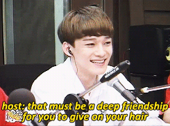 oh-luhans:  reason behind predebut jongdae: high school friend park youngho 