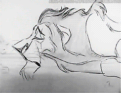 alice-curious-labyrinth13:  Pencil test | Scar - Lion King. 