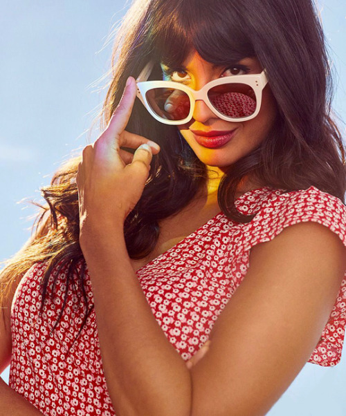 flawlessbeautyqueens:Jameela Jamil photographed by Ali Mitton for Aerie Spring 2019