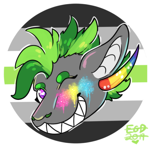 PRIDE ICONS OPEN!$15, Gender/Sexuality represented as seen in the example! Open to Furries, humans, 