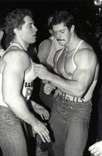 fitsofgloom:The Last Days of Disco:  Colt Model Big Max (né Sam Pasco, right) and