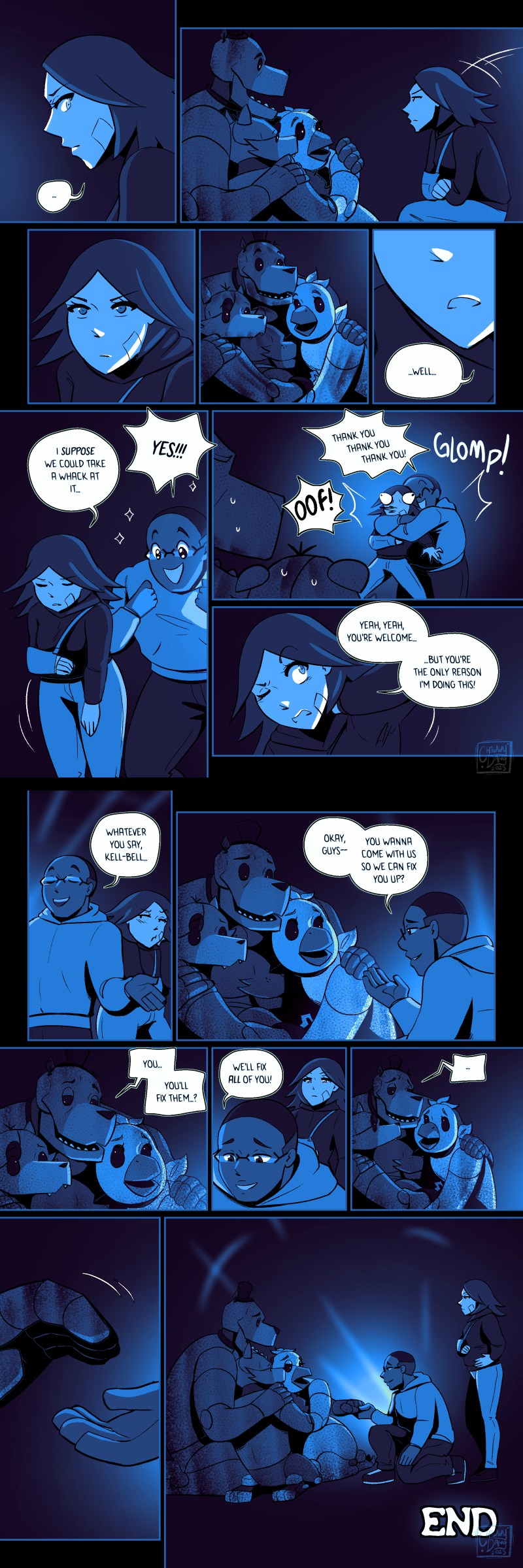 Five Nights at Freddy's comic, Tumblr