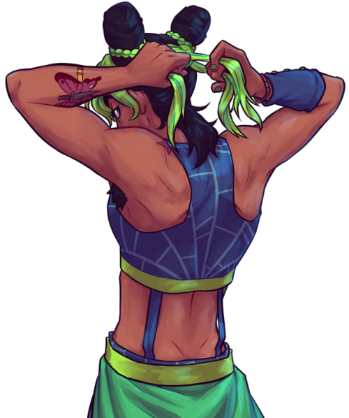 pancakemolybdenum:jolyne if ur out there,,,, please kick my ass