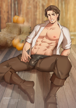 appasart:  Flynn rider is the sexiest disney prince who’s with me ! Please reblog if you like it.All copyrighted characters belong to their respective owners. Appasart | Pixiv | Facebook | Deviantart