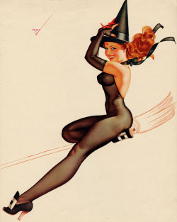 vintagegal:  Illustration by George Petty,