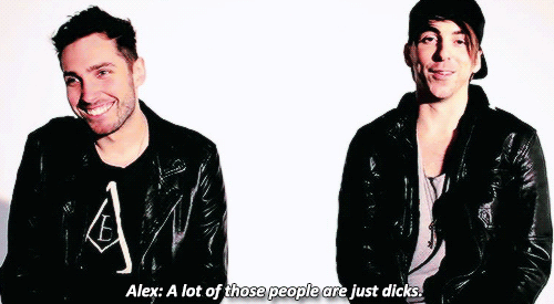 kinginthnorth: About You Me At Six being booed when they were a new band.