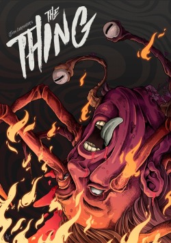 welcome2creepshow: John Carpenter’s “The Thing” by Nathaniel Rueda aka MUTE