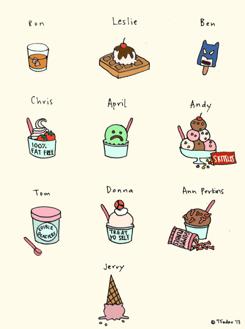  Parks and Rec Ice Cream (by Tyler Feder) 