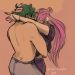 milf-harrington:[image description: joe and cherry from sk8 the infinity dancing