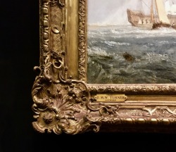 therepublicofletters:Antwerp by Joseph Mallord William Turner at the Frick Gallery ~ New York, New York