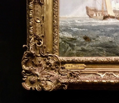 therepublicofletters:Antwerp by Joseph Mallord William Turner at the Frick Gallery ~ New York, New Y