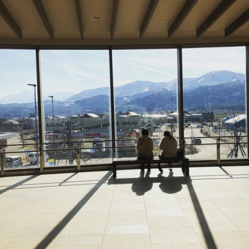 Joetsu-Myoko Station is likely to be the first place you see when you arrive in town. Opened exactly